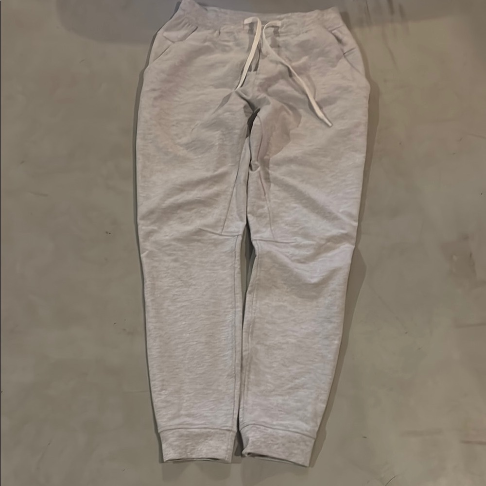 Lululemon Athletica Gray Joggers with Tapered Ankles